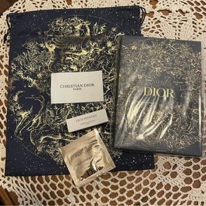 Dior Carnet Premium Noel 22 Notebook With Matching Bag - Plus Samples